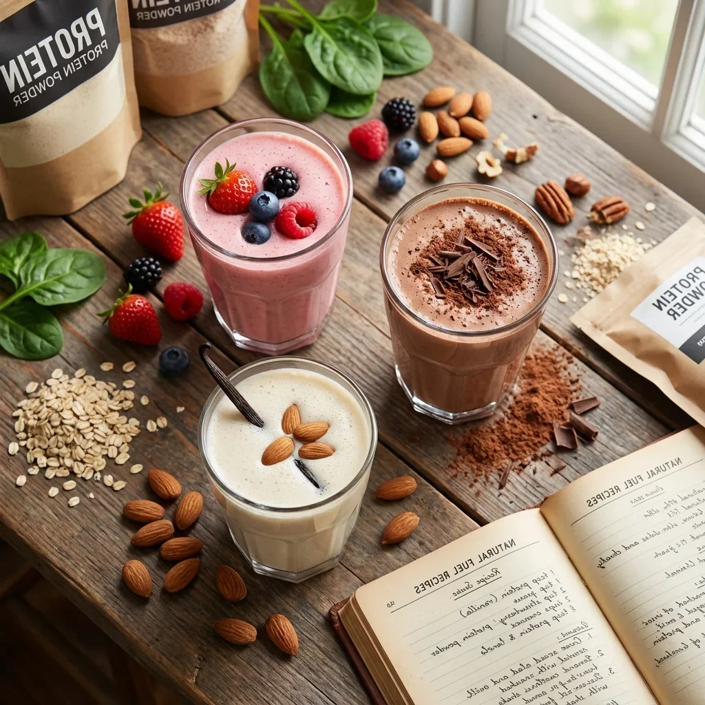 Recettes shakers protéines