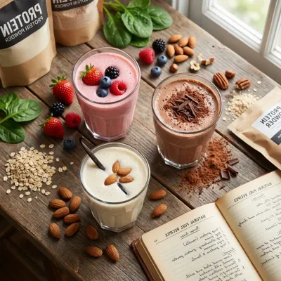 10 Recettes de Shakers Protéines Gourmands