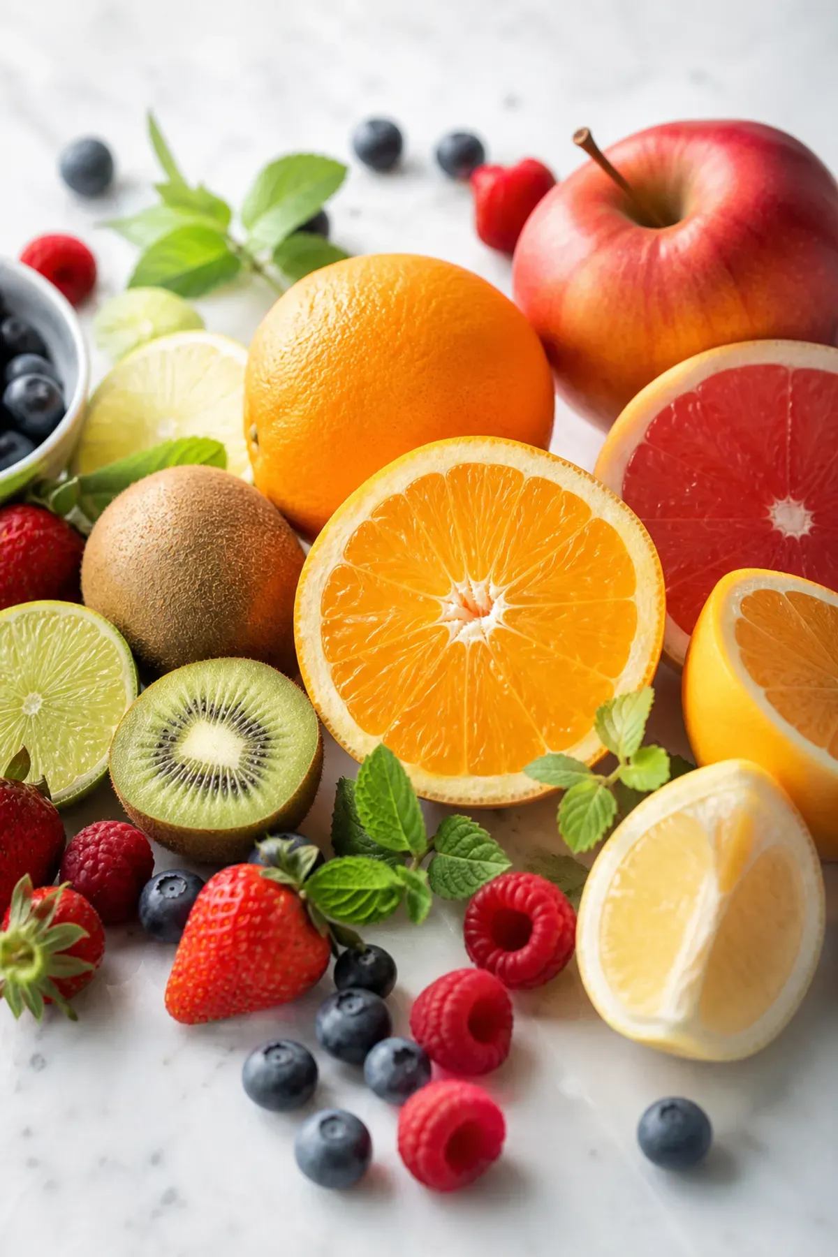 Fruits frais et vitamines