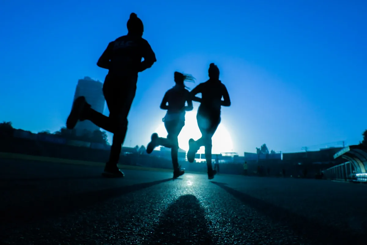 Course de marathon et endurance