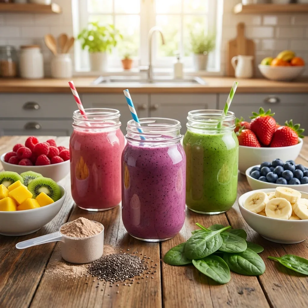 Smoothies protéinés