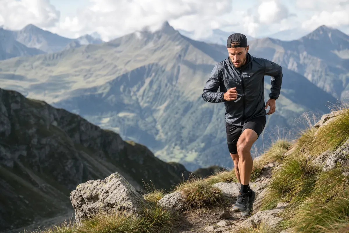 Trail en montagne
